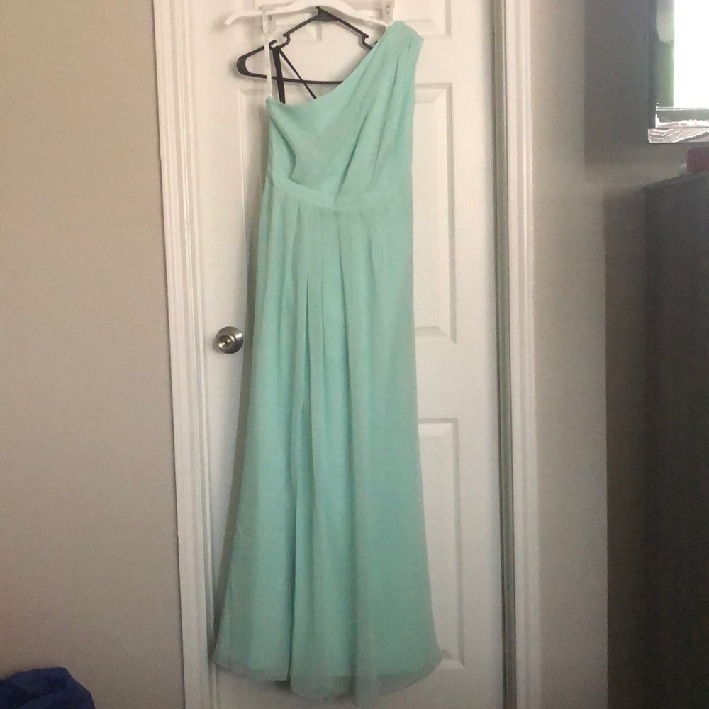 Bridesmaid dress- mint green